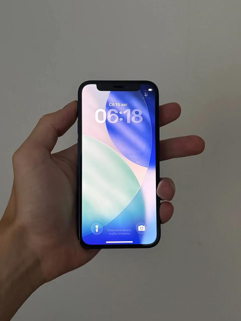 IPhone 12 mini Midnight 128 ГБ аккумулятор 75%