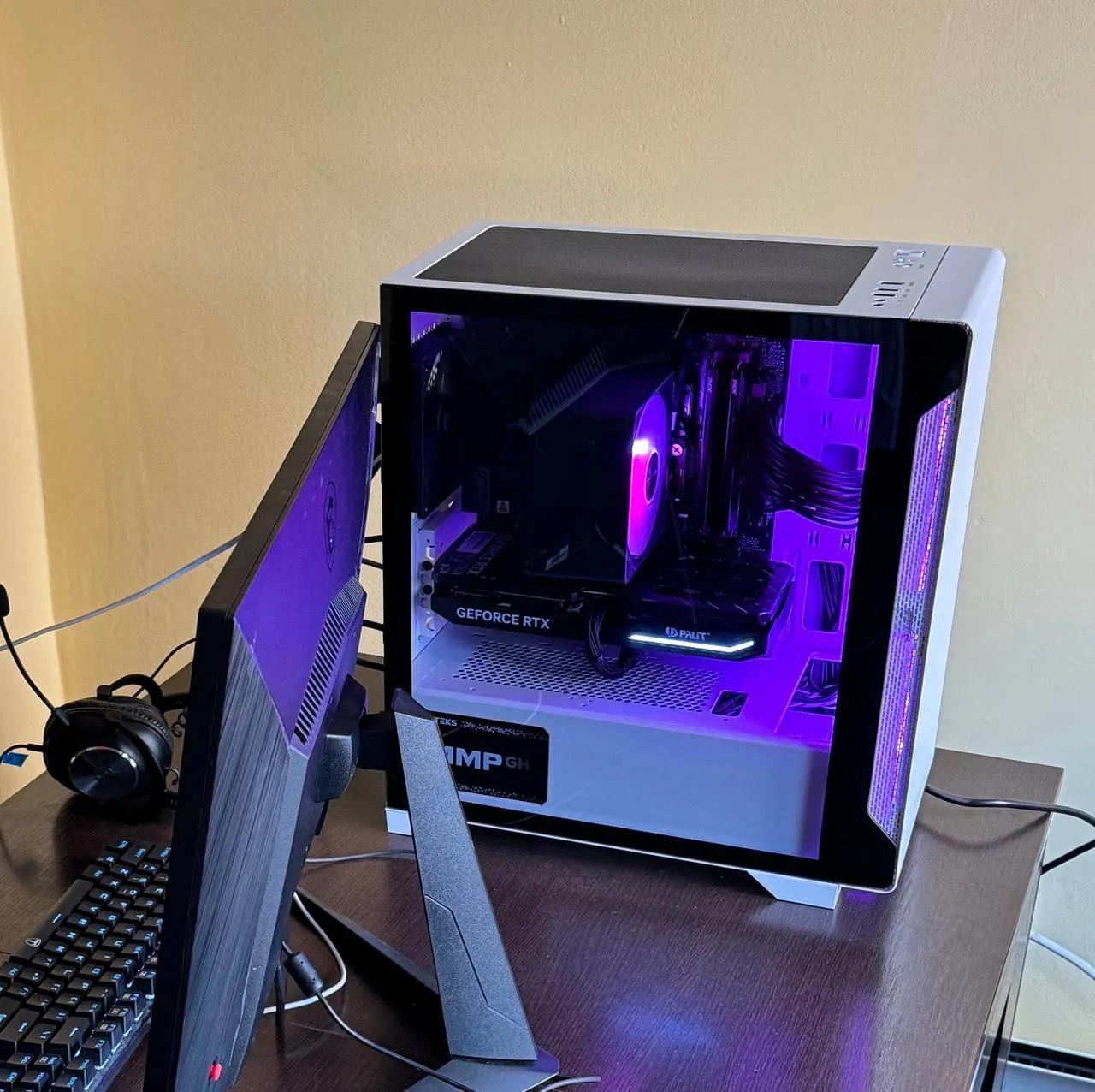 Корпус Thermaltake S100 TG White белый с кулерами