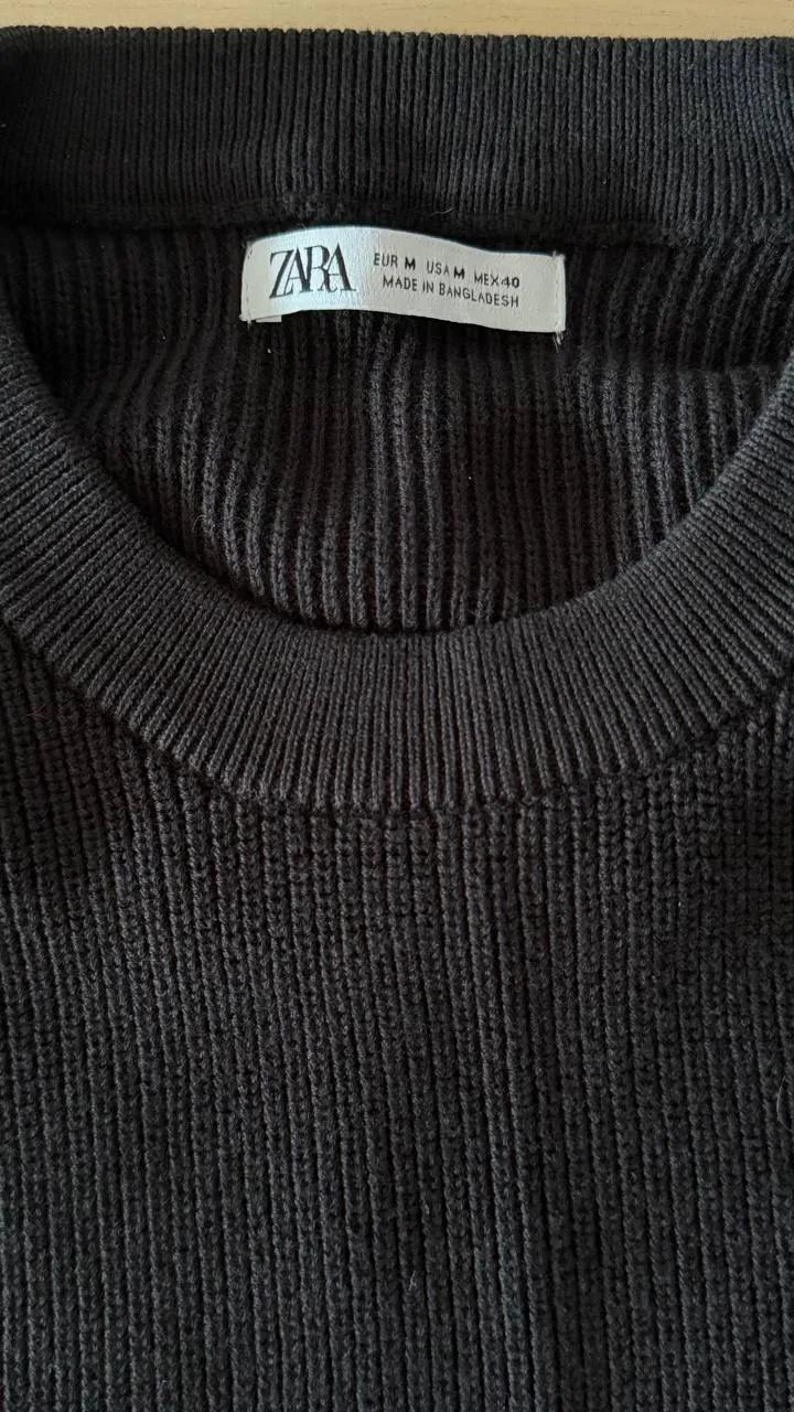 Свитер Zara мужской чёрный