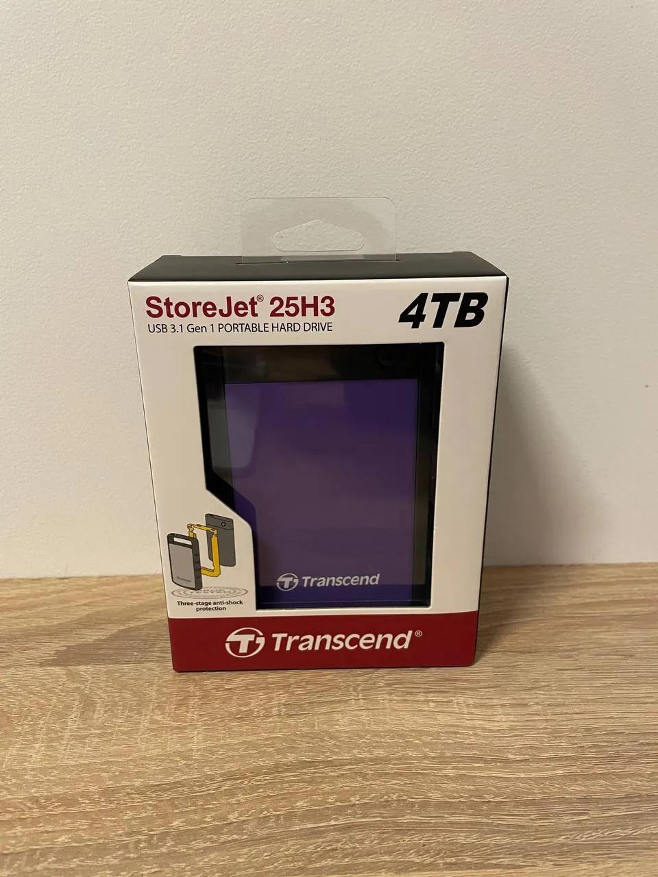 Внешний HDD Transcend StoreJet 25H3 4 TB USB 3.1 Белград