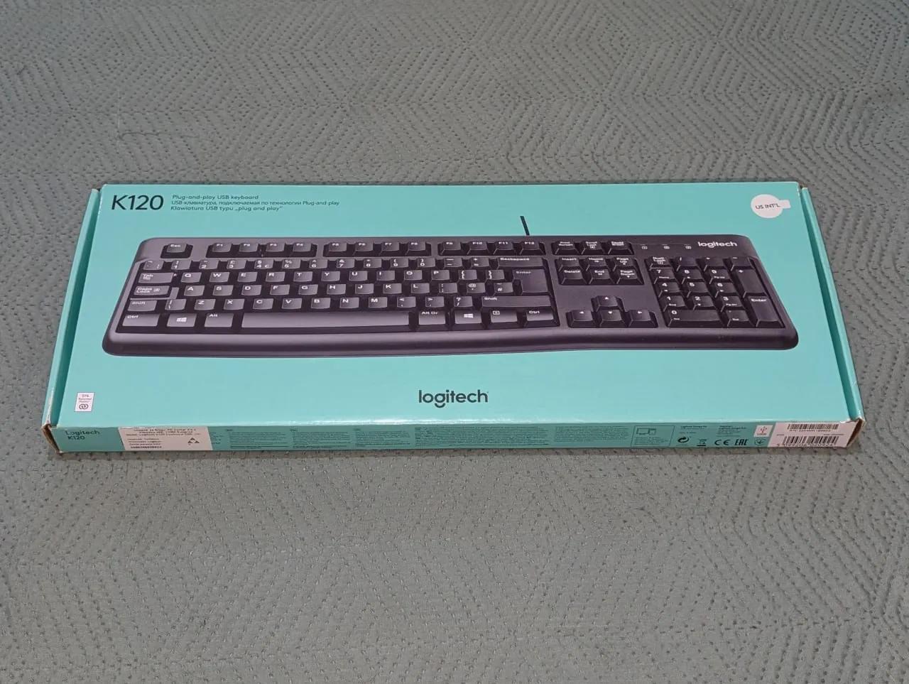 Клавиатуры Logitech K120 и K230