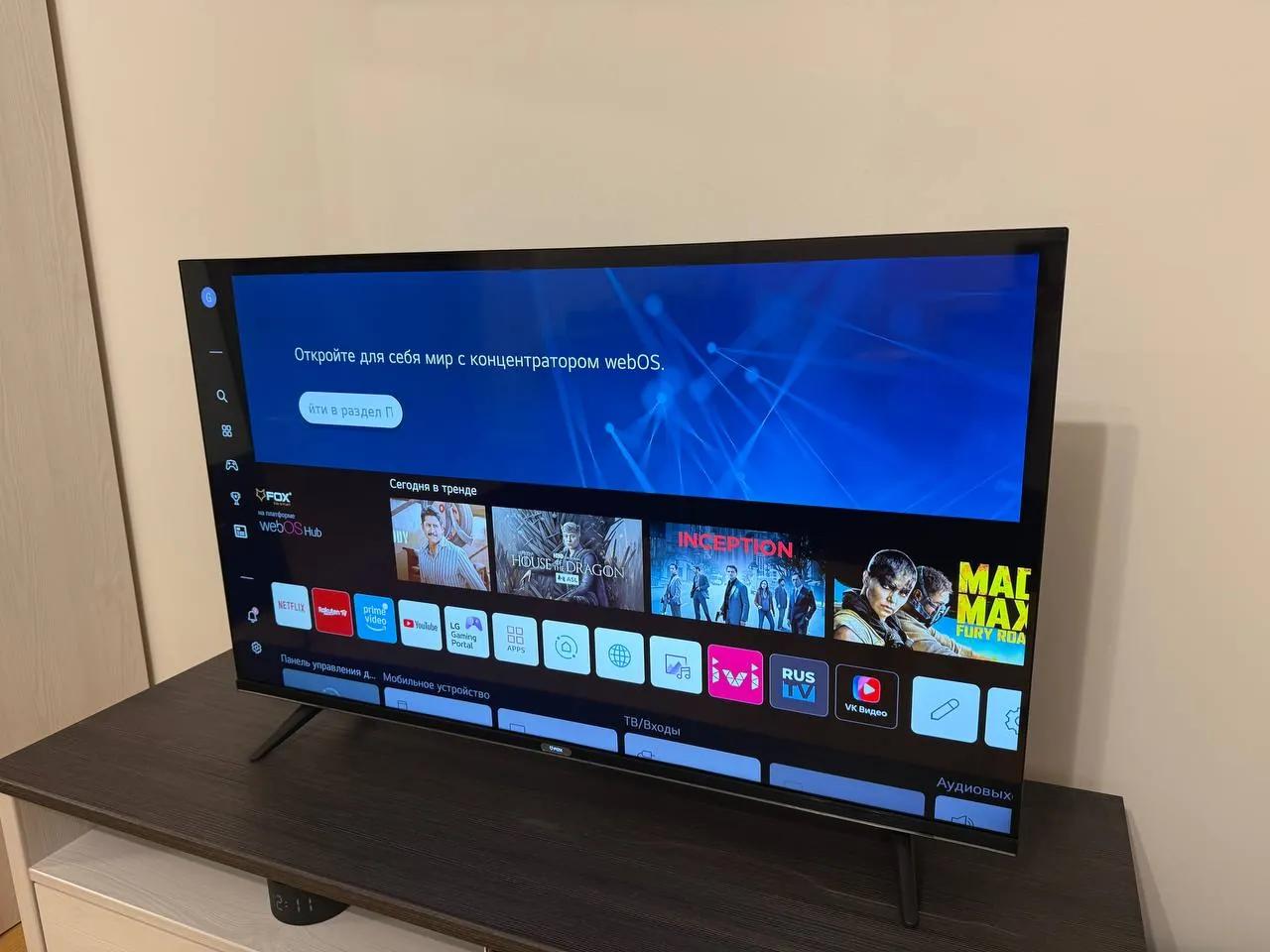 Телевизор FOX 43WOS625D 4K 43 дюйма гарантия Белград