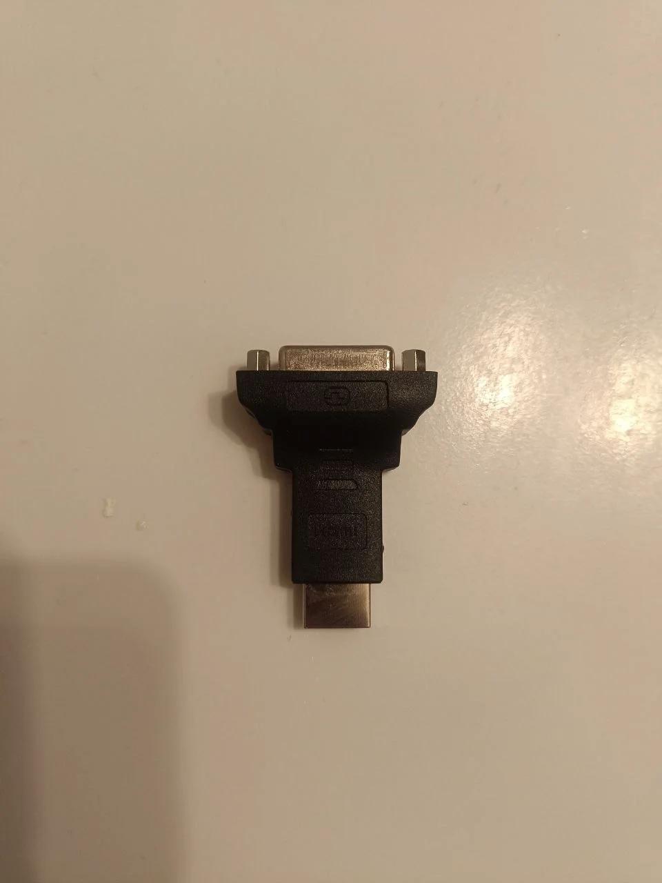 Переходник HDMI male DVI female