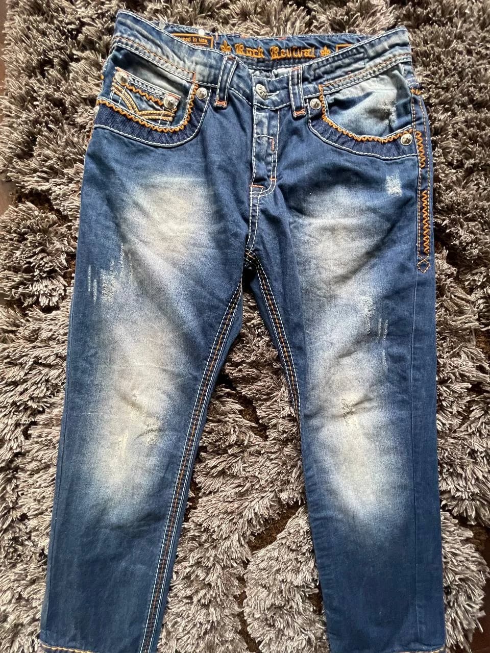 Джинсы Rock Revival Tyson Straight 33
