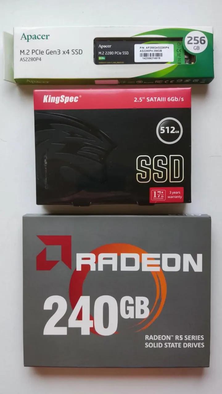 Новые SSD Apacer KingSpec Radeon M.2 SATA Нови-Сад