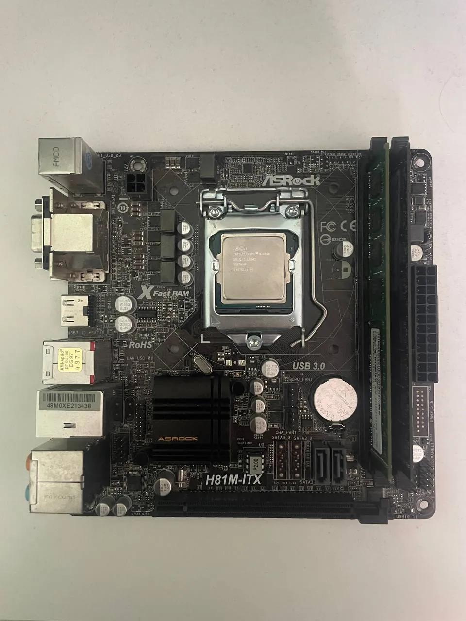 Полуконфигурация ПК ASRock H81M i5-4590 16GB