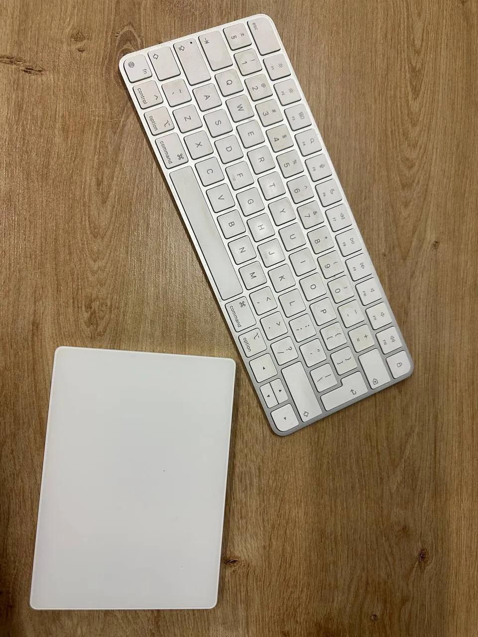 Apple Magic Keyboard и Magic Trackpad Lightning