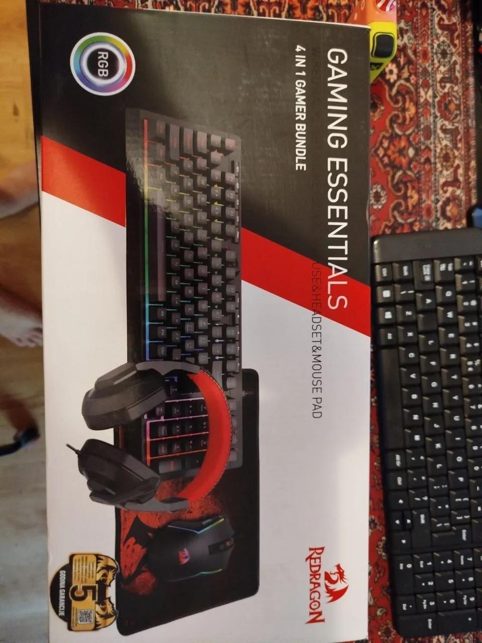 Игровой набор RedDragon S149 клавиатура мышь наушники коврик