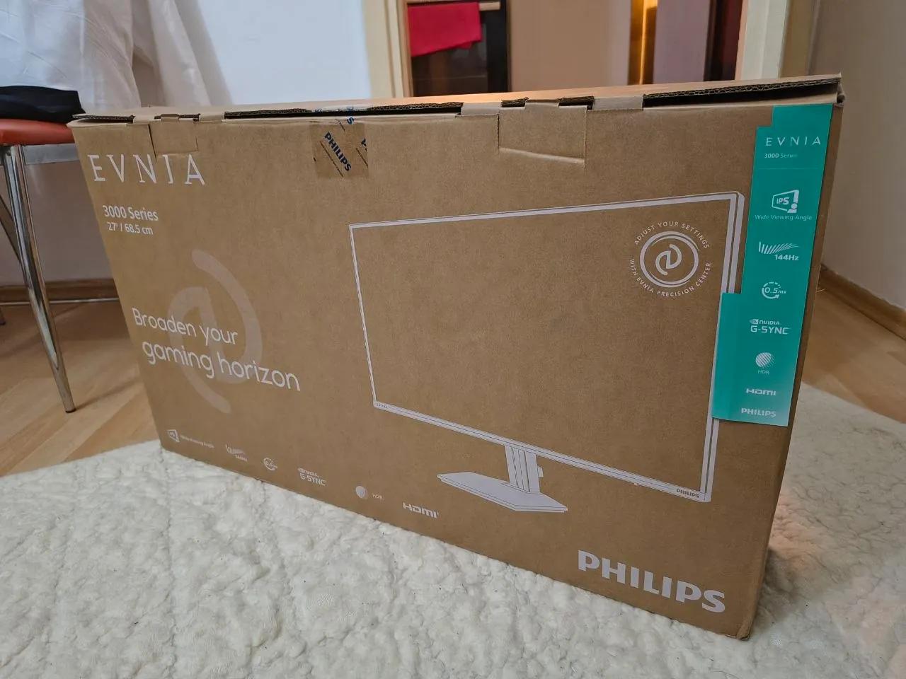 Монитор Philips 27 дюймов 144 Гц новый с гарантией