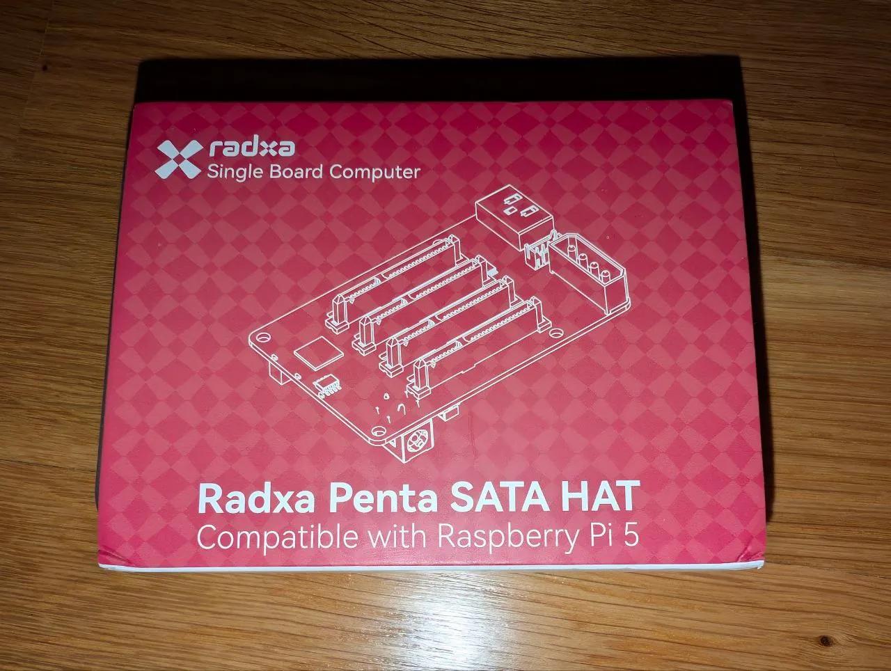 Radxa Penta SATA HAT для Raspberry Pi 5