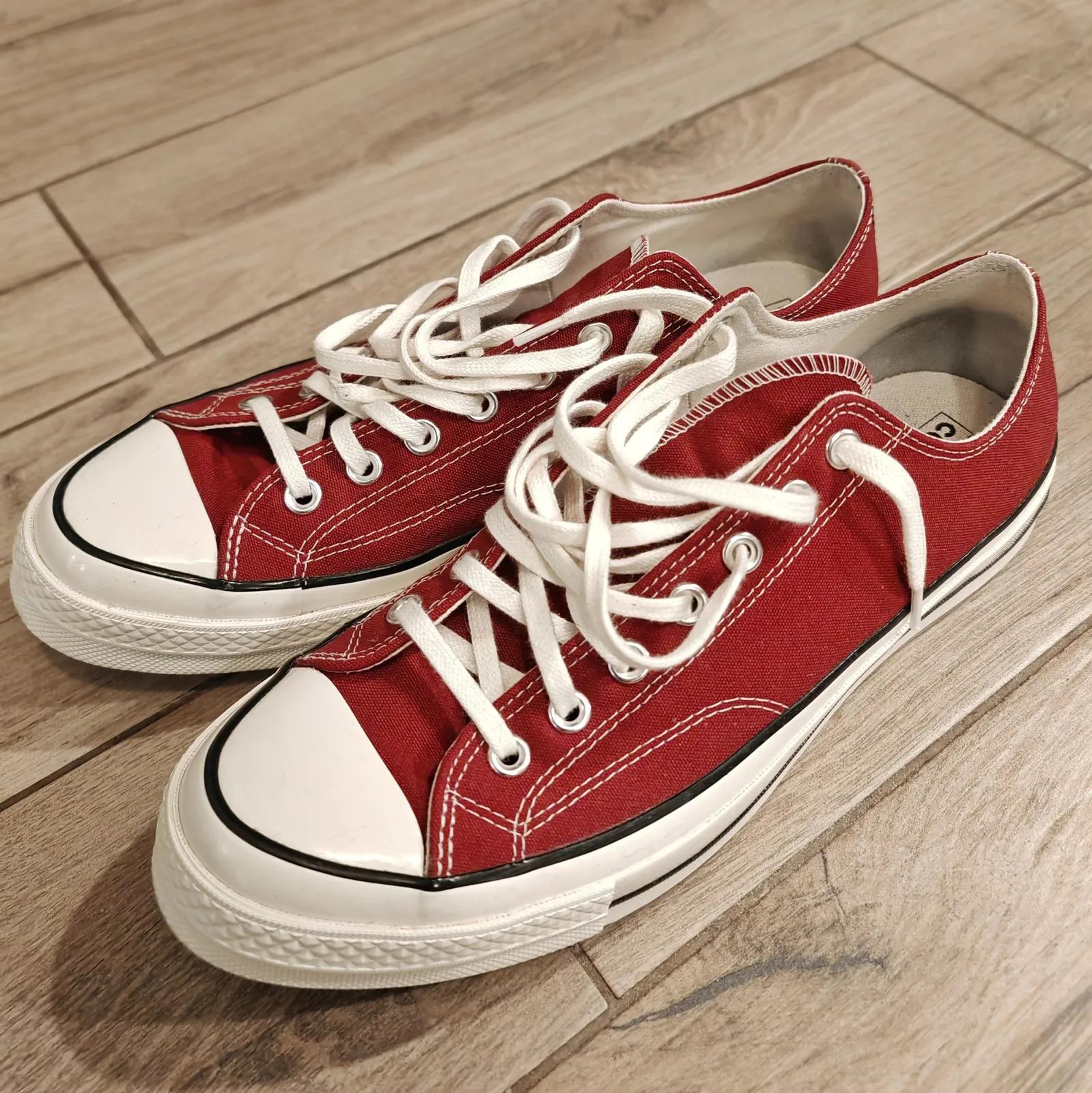 Кроссовки Converse Chuck 70 бордовые р.45