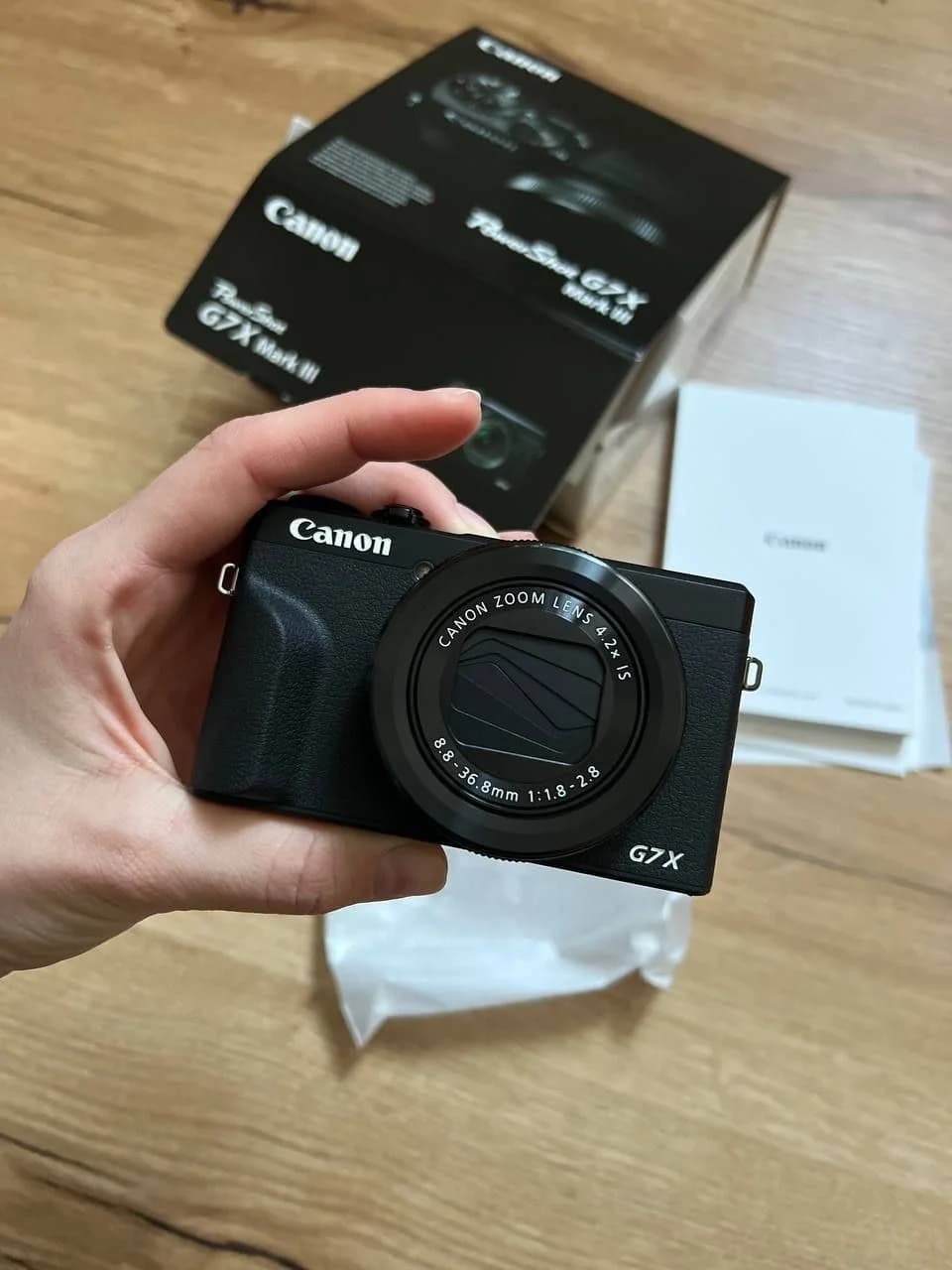 Камера Canon PowerShot G7 X Mark III