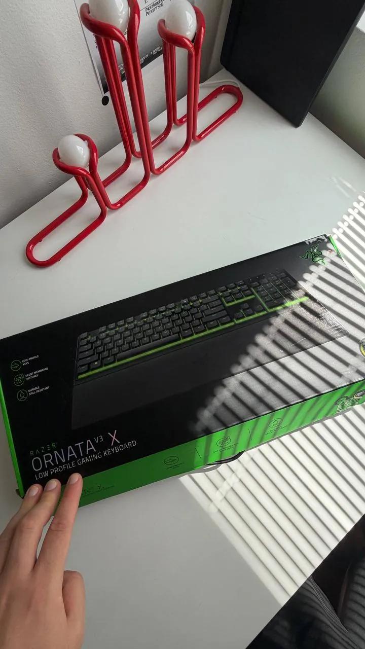 Клавиатура Razer Ornata V3 X и мышь Logitech G502 Hero