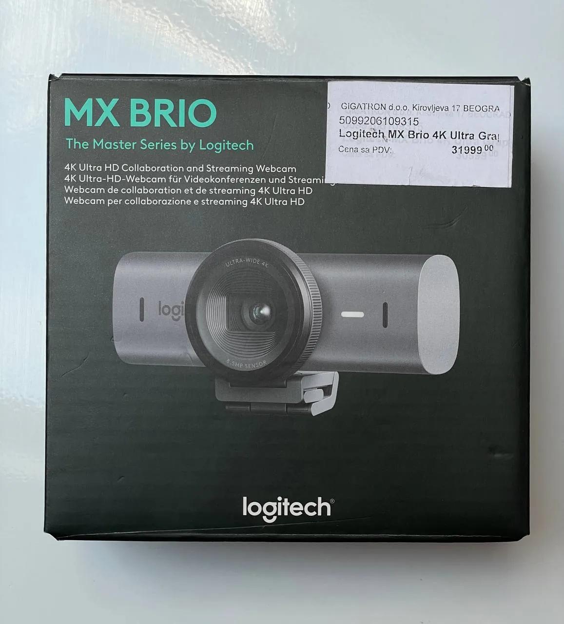 Веб-камера Logitech MX Brio 4K Врачар