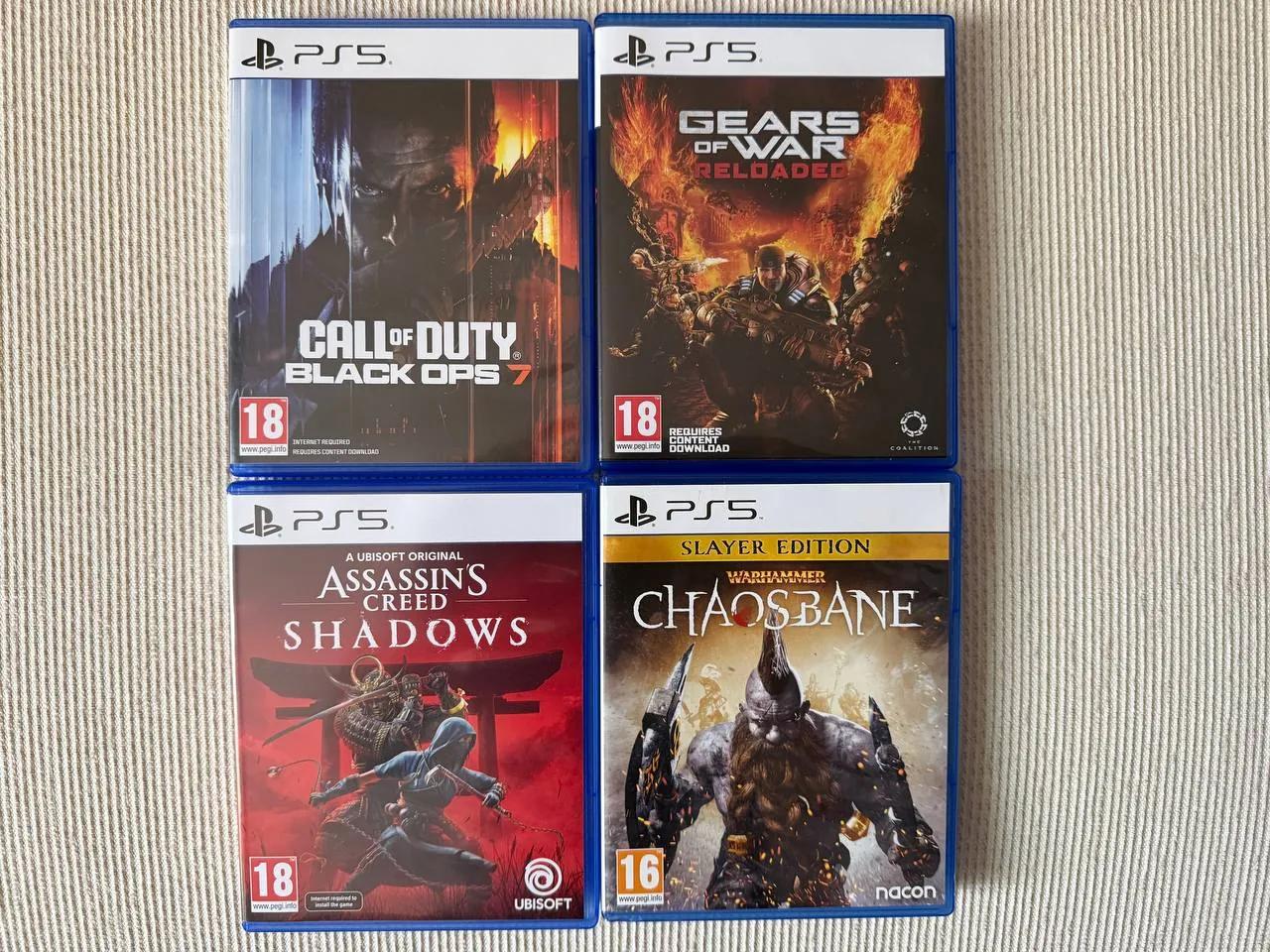 Игры на дисках для PS5 три позиции Нови-Сад
