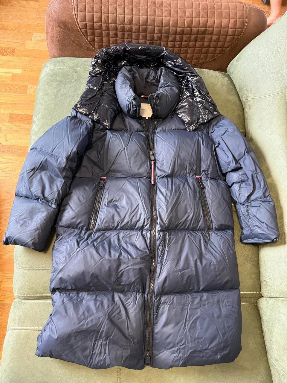 Пуховик Tommy Hilfiger TH Protect длинный размер M