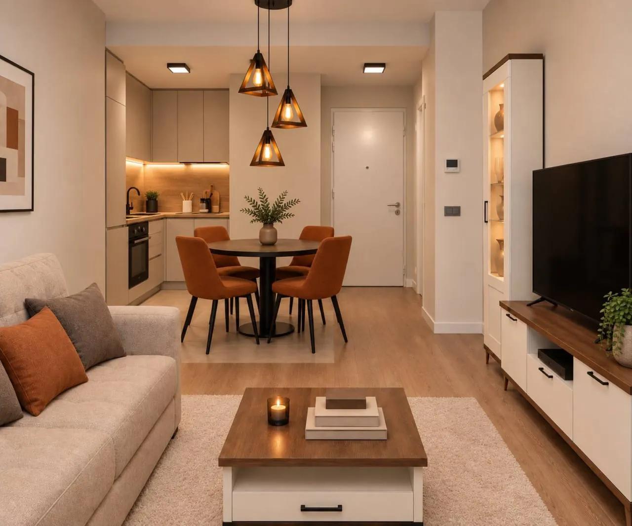 Двухкомнатная квартира Airport Garden 51 м²