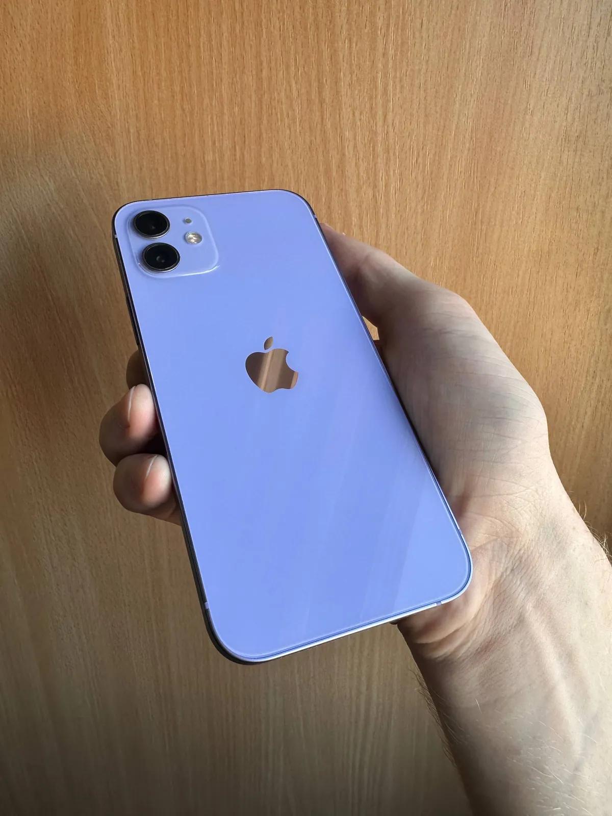 IPhone 12 64 ГБ фиолетовый аккумулятор 79% Белград