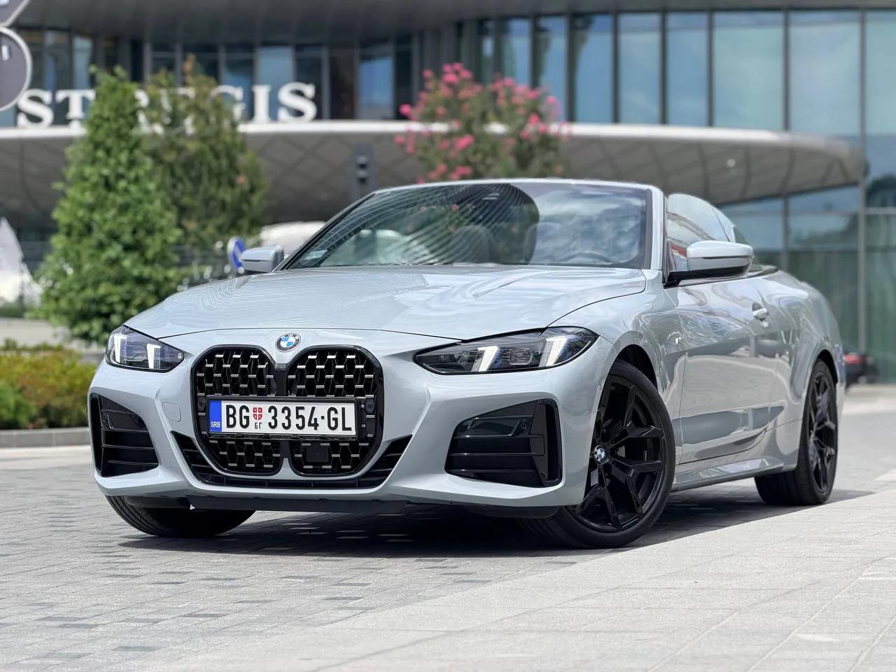 Аренда BMW 4 Series кабрио 2026 Белград