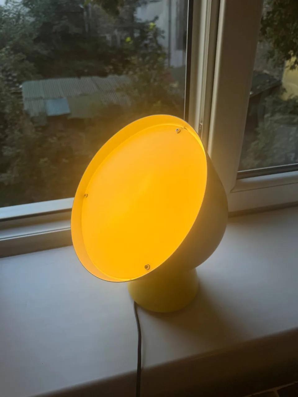 Дизайнерская лампа IKEA PS 2017 жёлтая