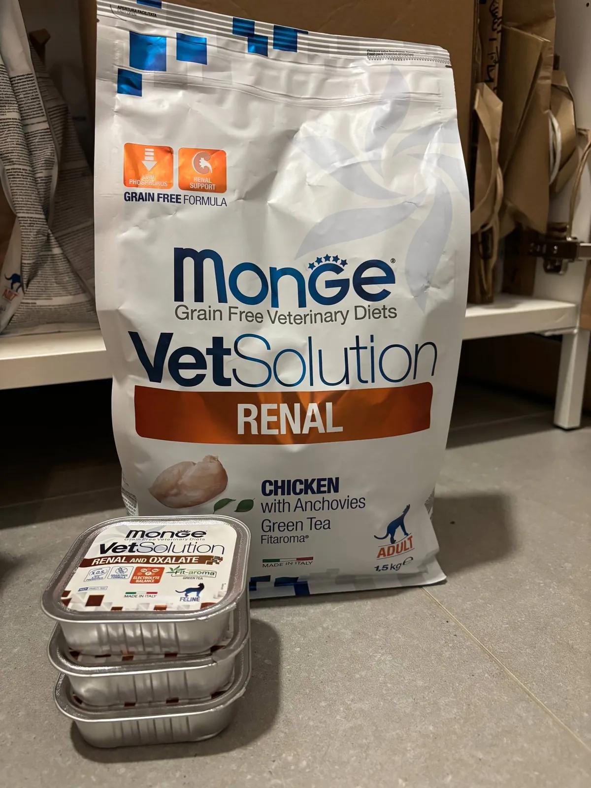 Ветеринарный корм Monge VetSolution Renal для кошек