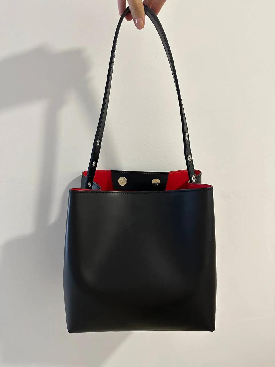 Кожаная сумка Made in Italy и Zara из рафии