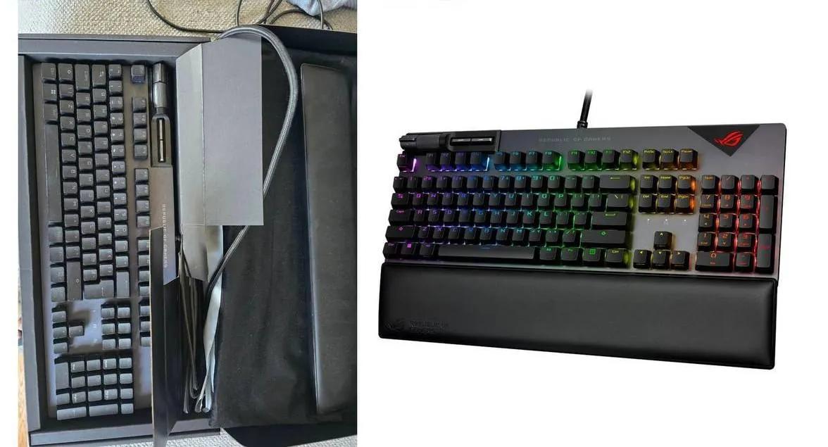 Клавиатура ASUS ROG Strix Flare II и аксессуары