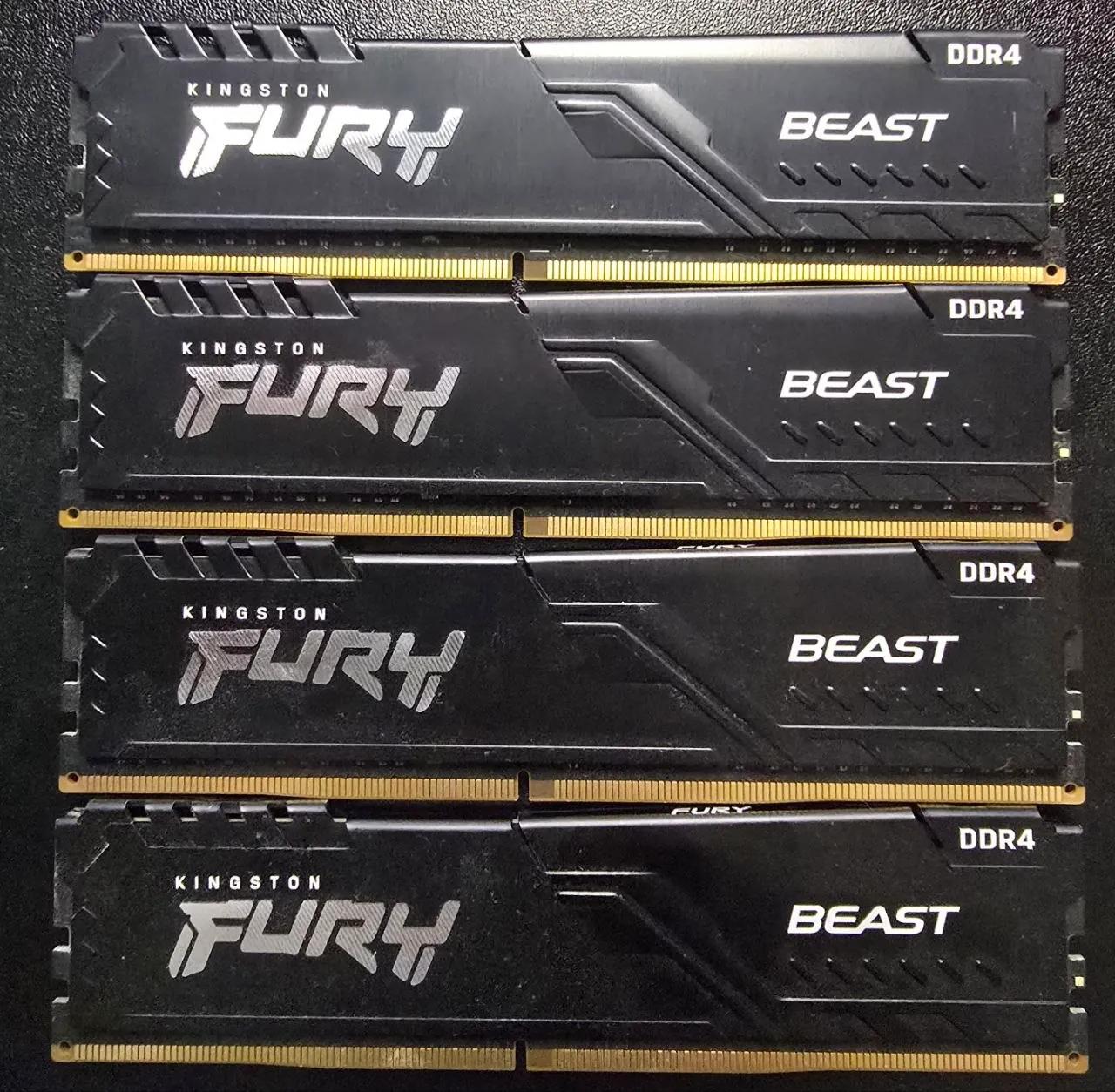 Оперативная память DDR4 64 Гб Kingston Fury Beast Нови-Сад
