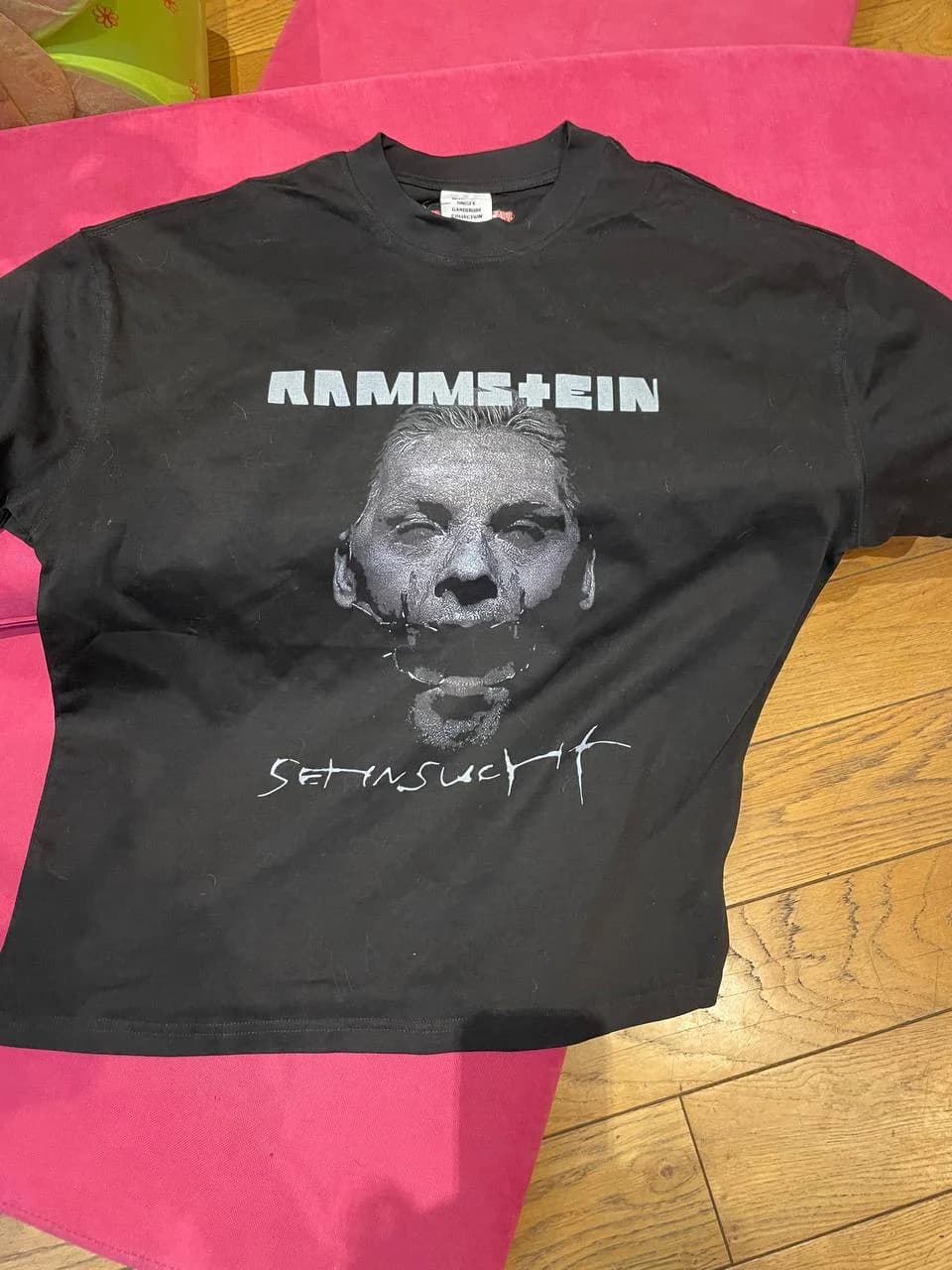 Футболка Rammstein M оверсайз