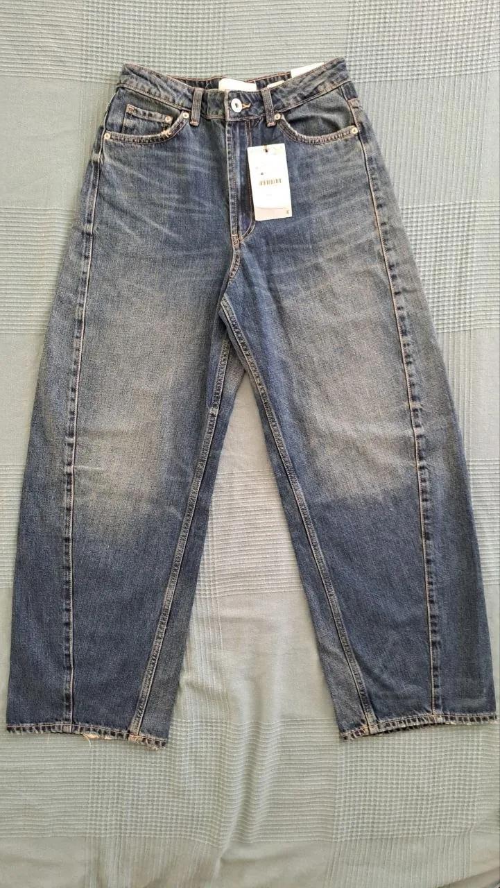 Джинсы Zara barrel новые с биркой размер 34 Нови-Сад