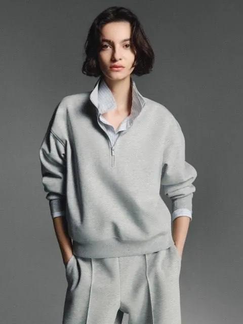 Свитшот UNIQLO XL унисекс плотный хлопок