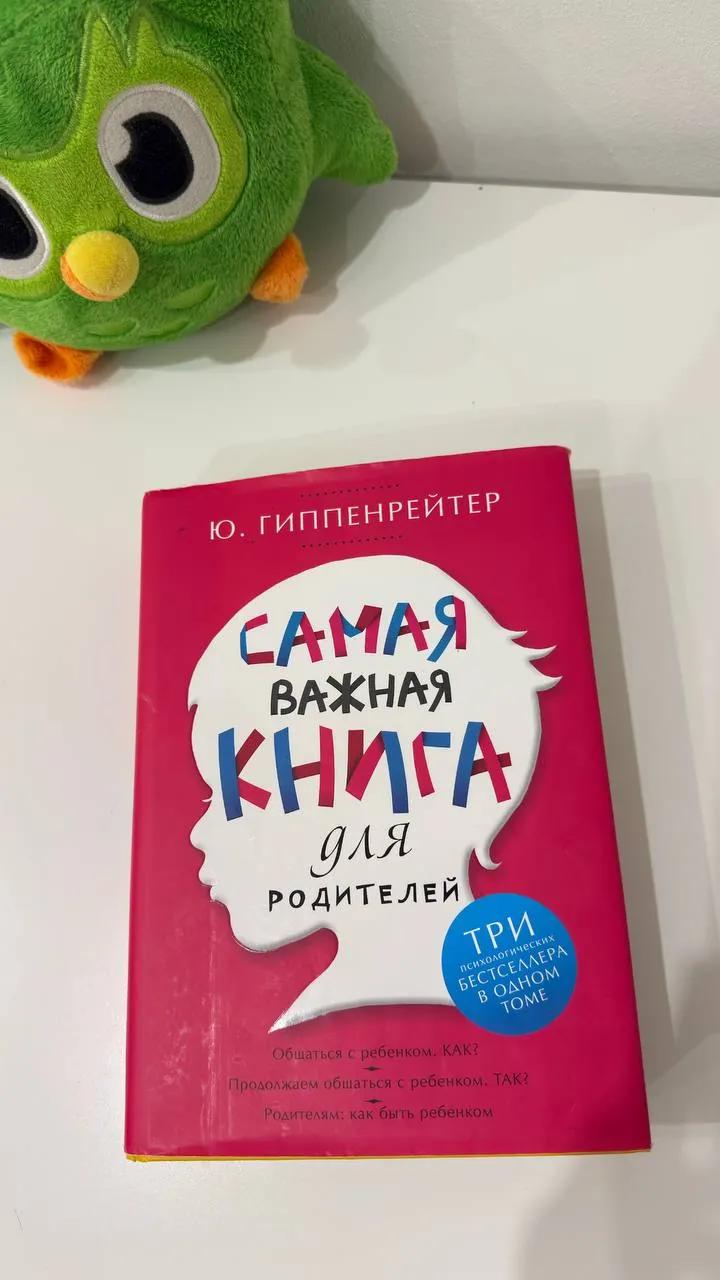 Книга Гиппенрейтер Самая важная книга для родителей
