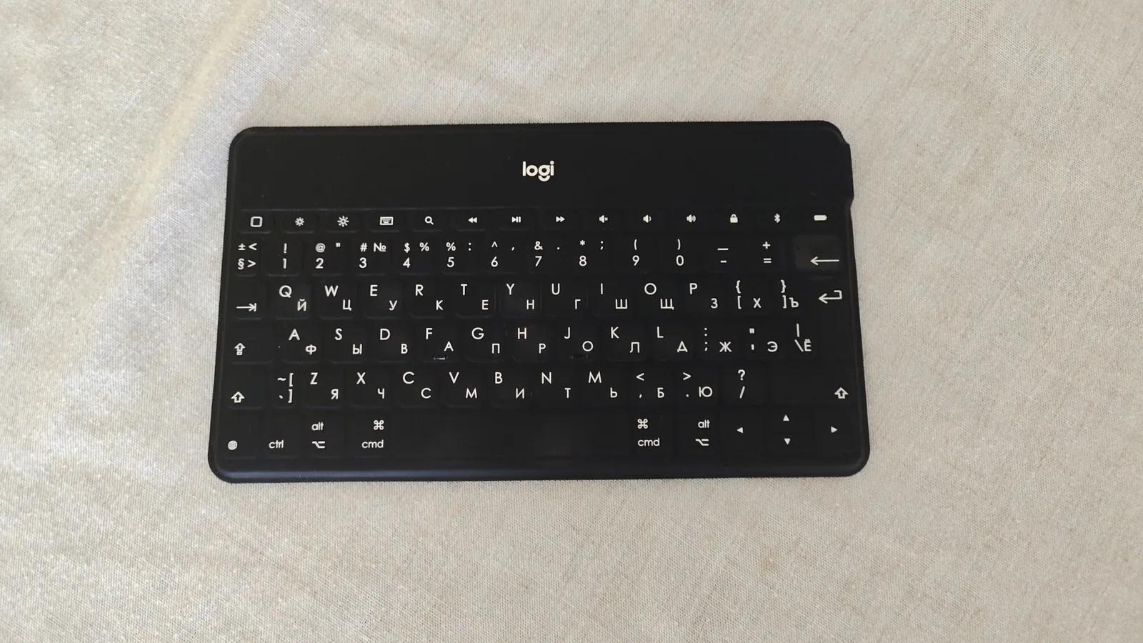 Клавиатура Logitech Keys to Go компактная беспроводная