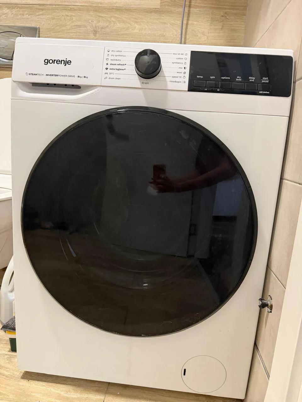 Стиральная машина с сушкой Gorenje 9/6 кг