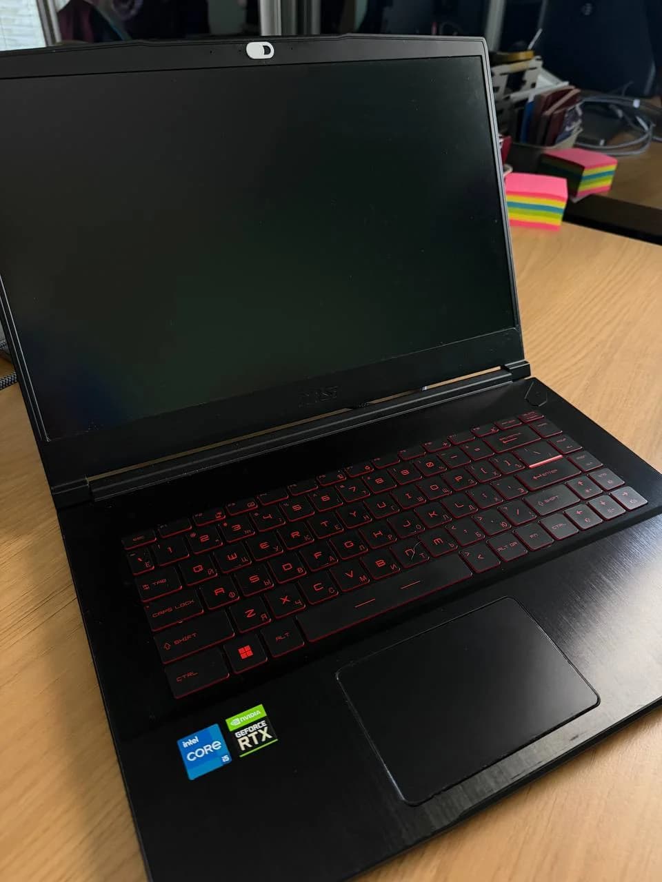 Ноутбук MSI GF63 Thin RTX 3050