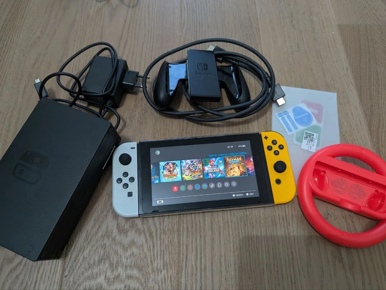 Nintendo Switch v2 чипованная 128GB