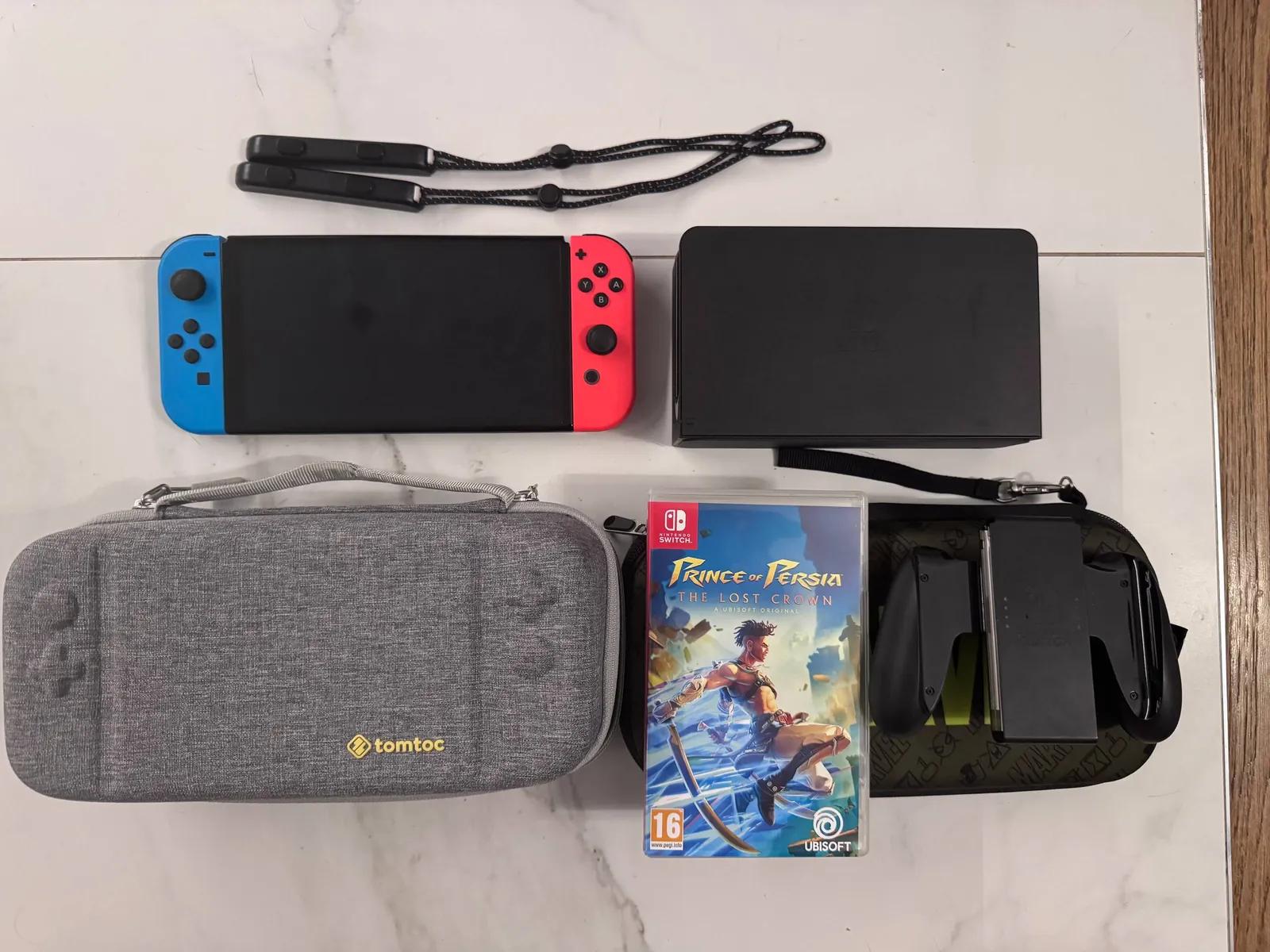 Nintendo Switch OLED полный комплект идеальное состояние Врачар