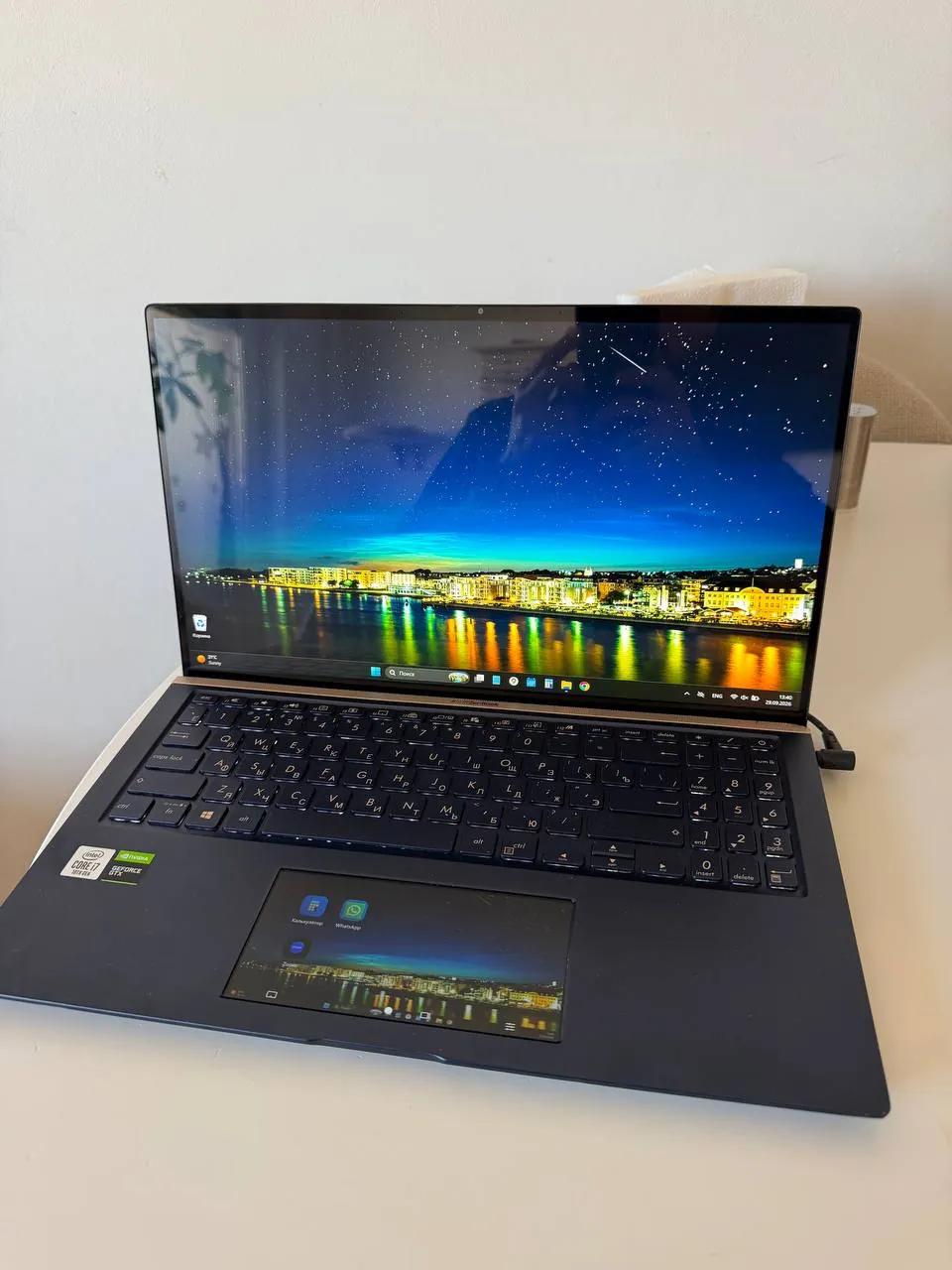 Ноутбук ASUS ZenBook 15 4K i7 GTX 1650