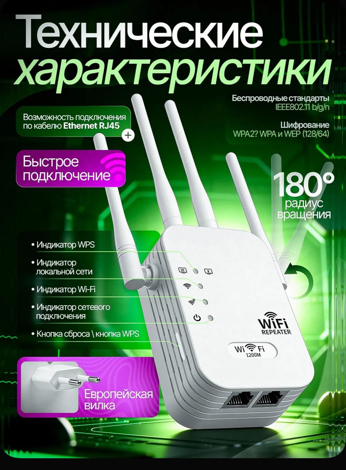 Усилитель Wi-Fi новый в коробке