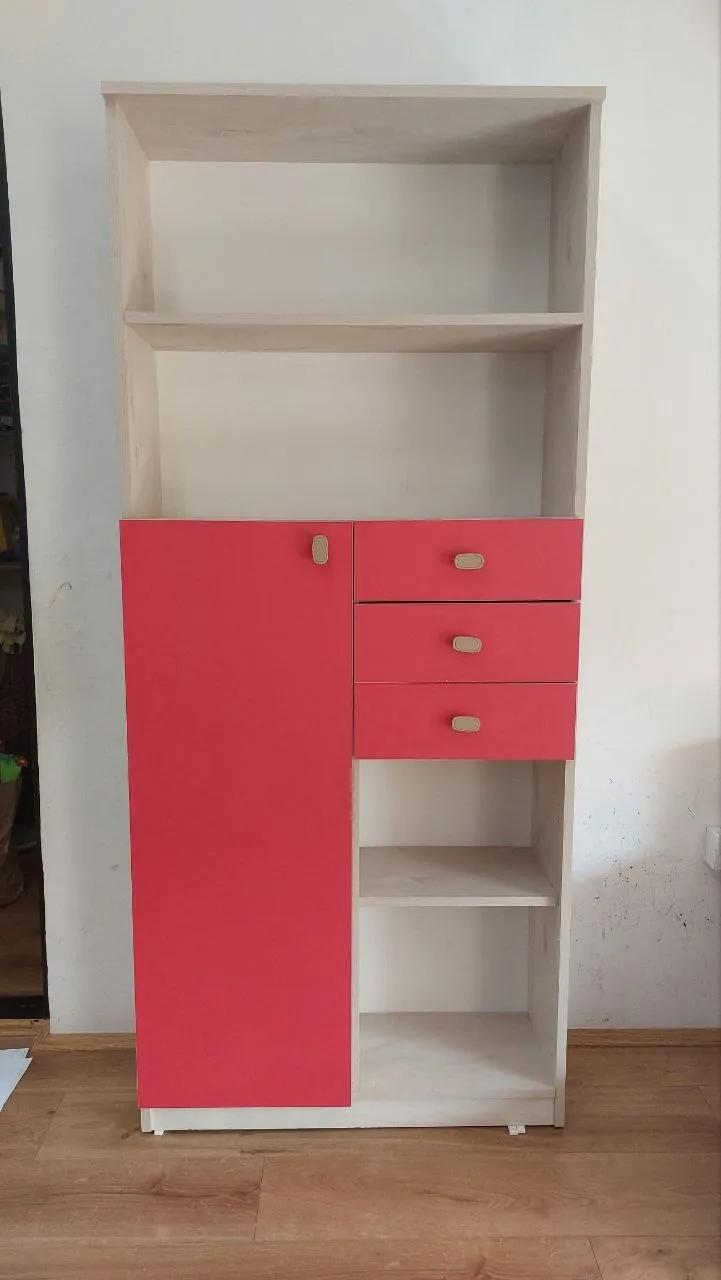 Высокий шкаф 183x80x30 для детской комнаты Салайка