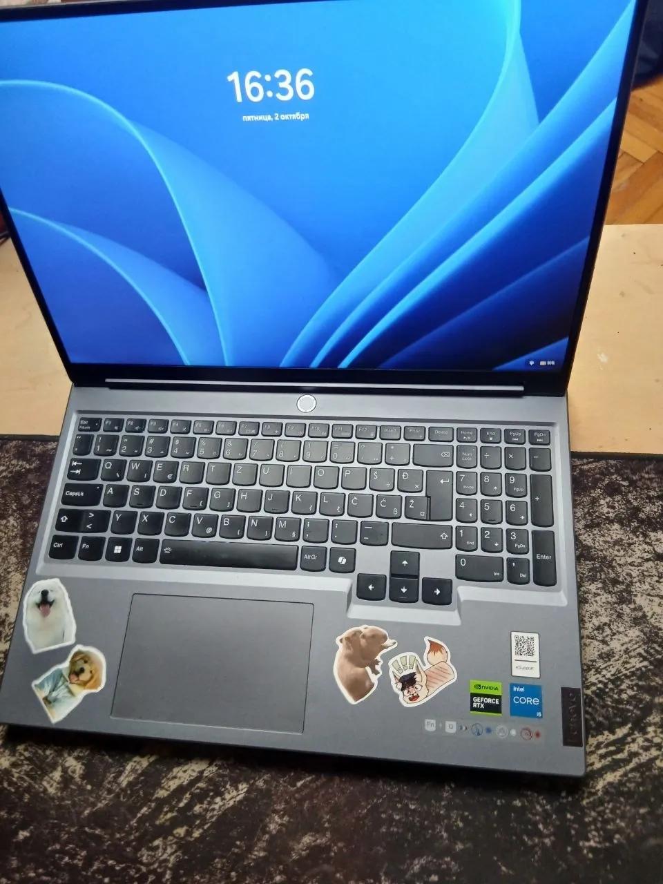 Ноутбук Lenovo Legion 5 Core i5 RTX 4060 16 дюймов Белград
