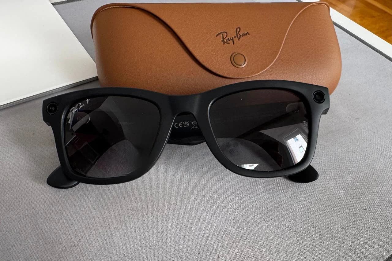 Очки Ray-Ban Meta Wayfarer Matte Black