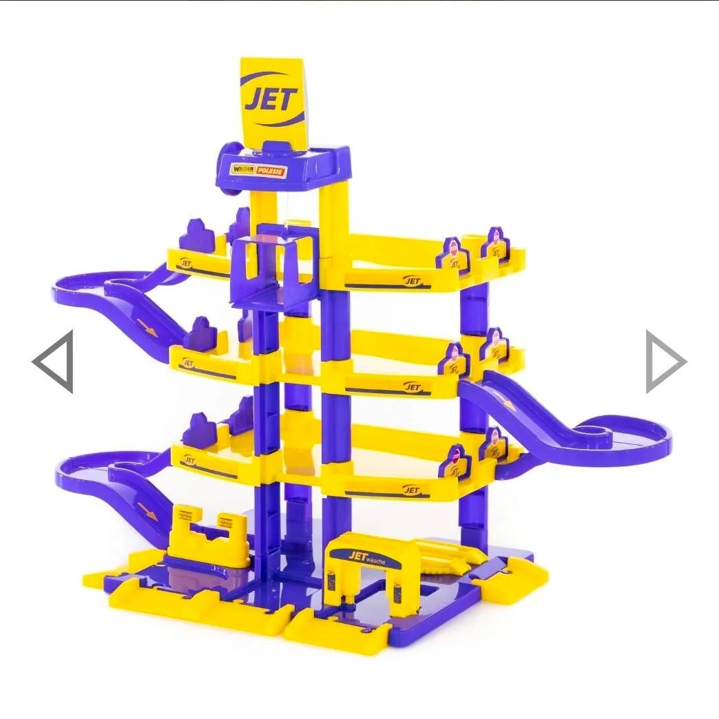 Игрушечный гараж Polesie Jet 4 уровня