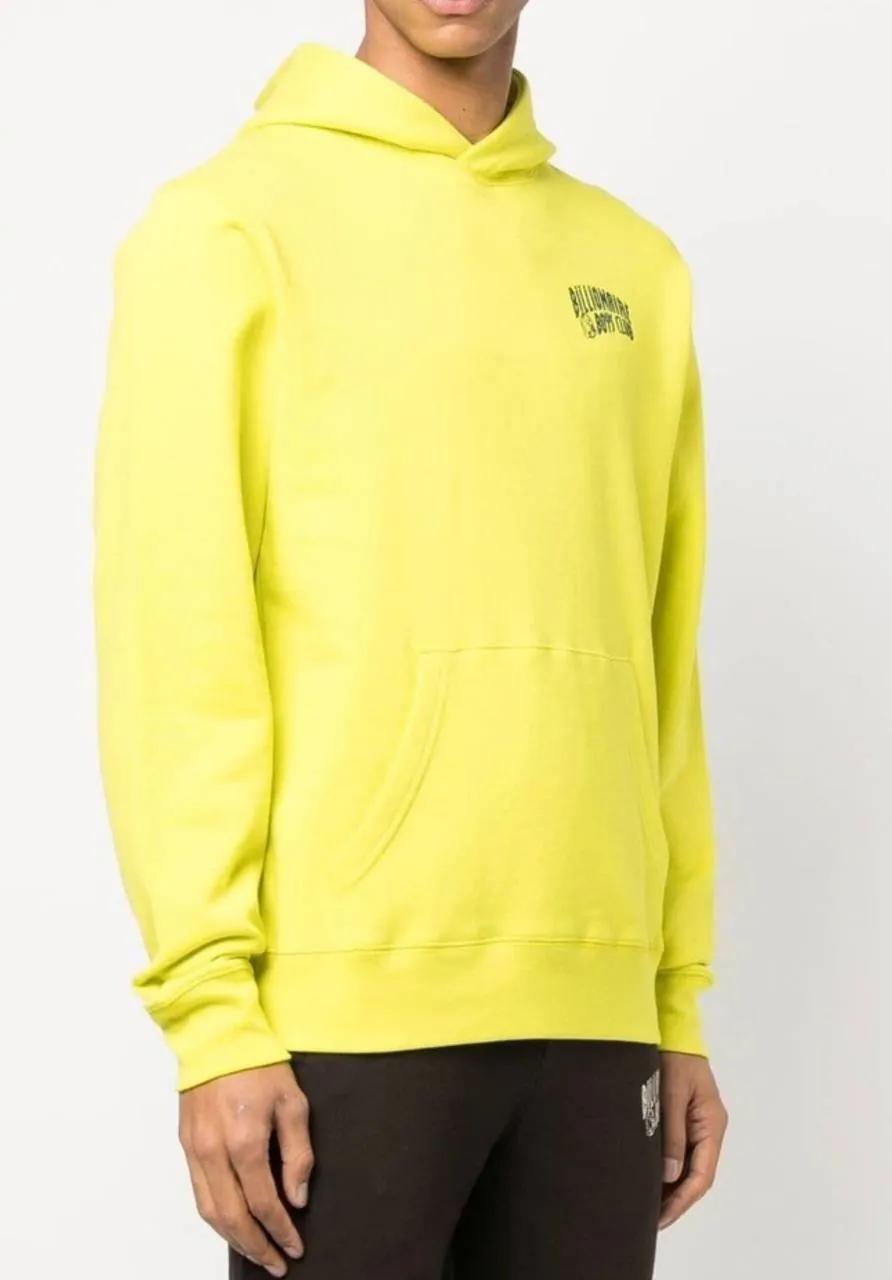 Толстовка Billionaire Boys Club кислотно-зелёная