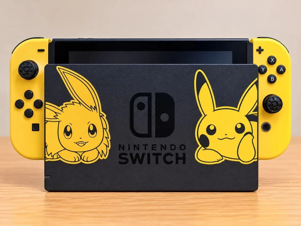 Nintendo Switch Limited Edition Pokémon с играми и сундучком