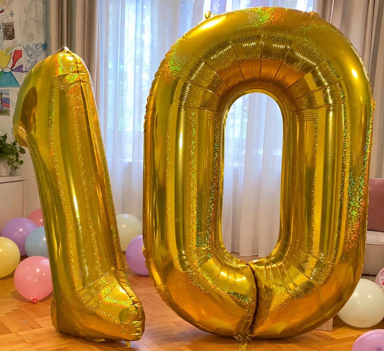 Праздничные цифры декоративные 110 см Нови-Сад
