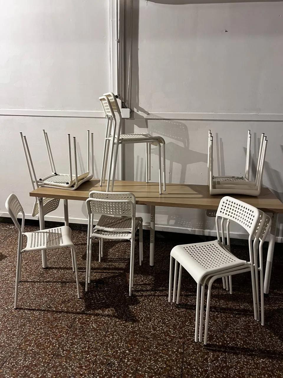 Стол и 14 стульев IKEA Подбара
