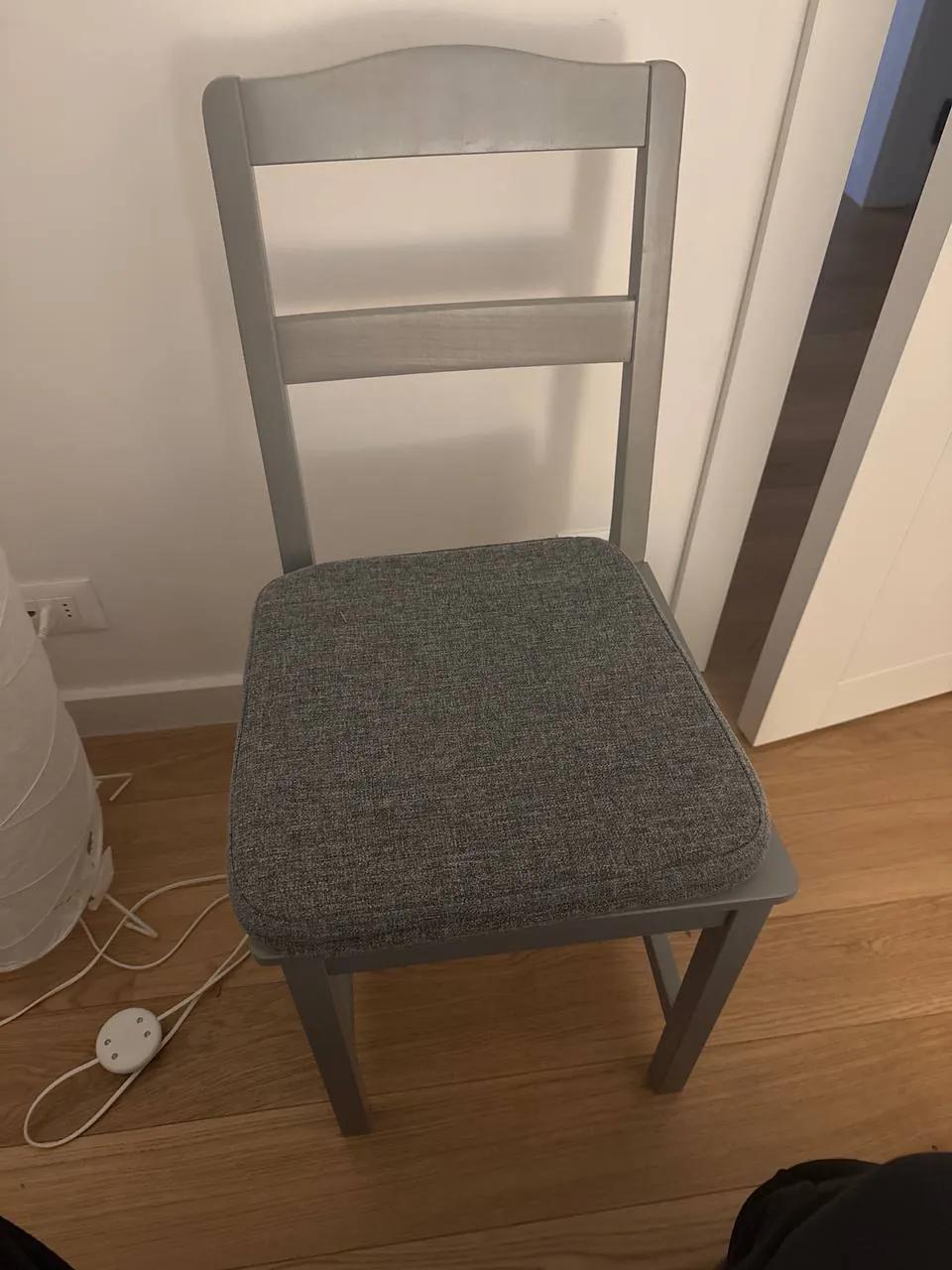 Обеденный стул IKEA HAUGA с подушкой