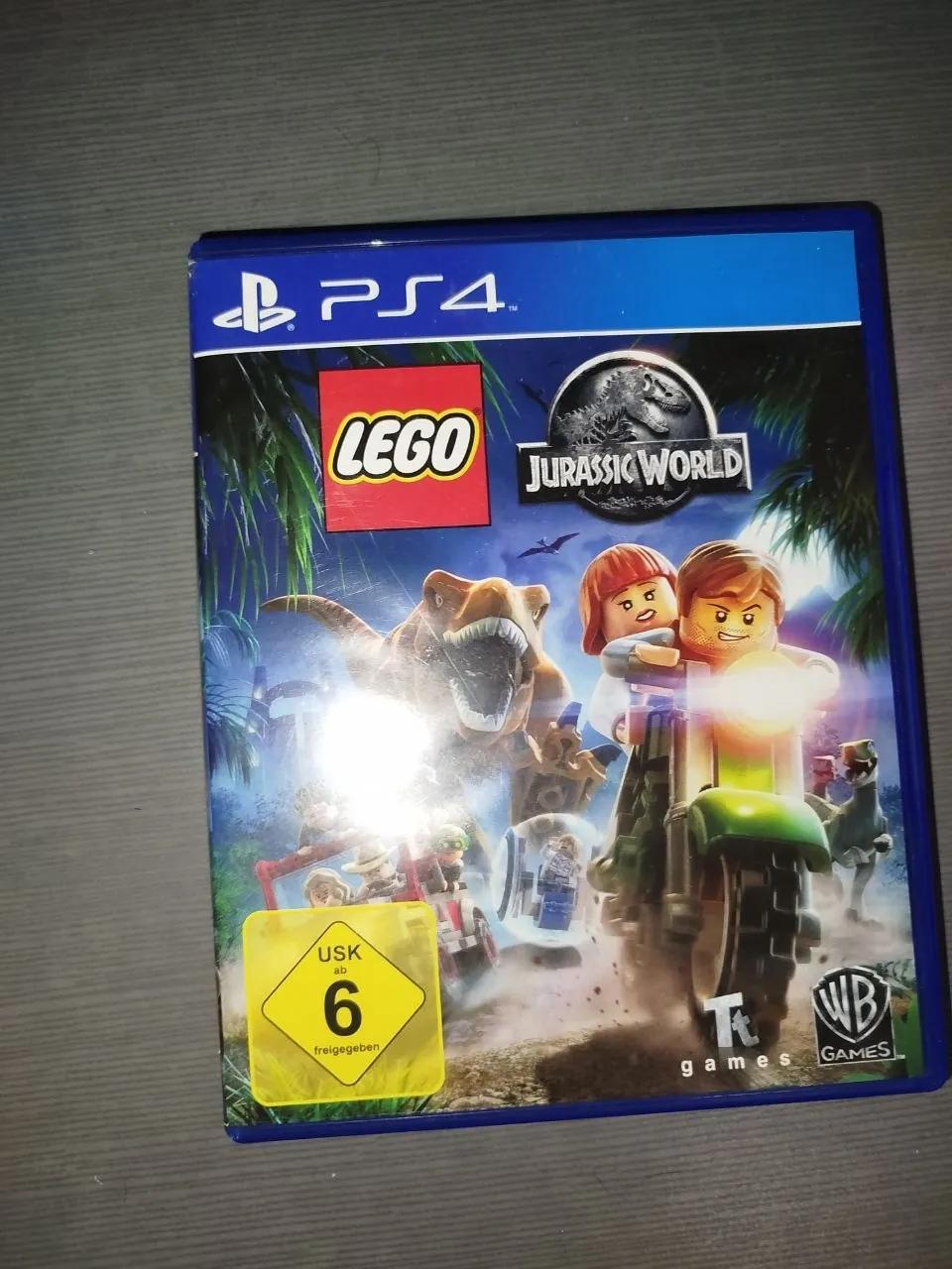 Диск Lego Jurassic World для PlayStation 4 и 5