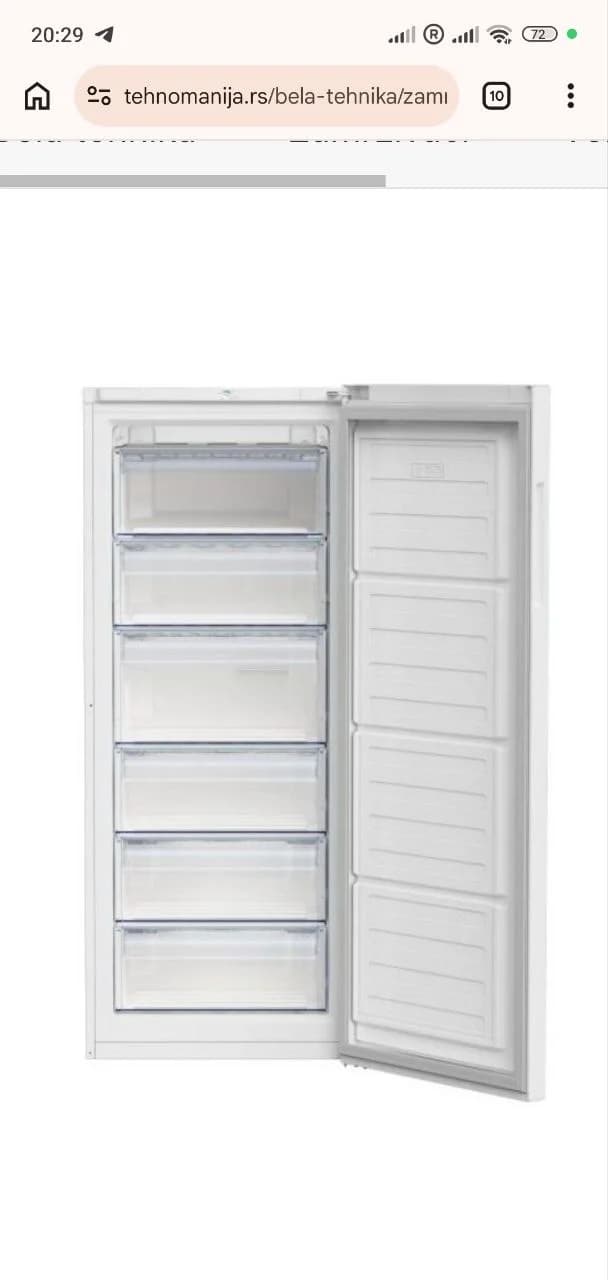 Морозильная камера Beko 215л